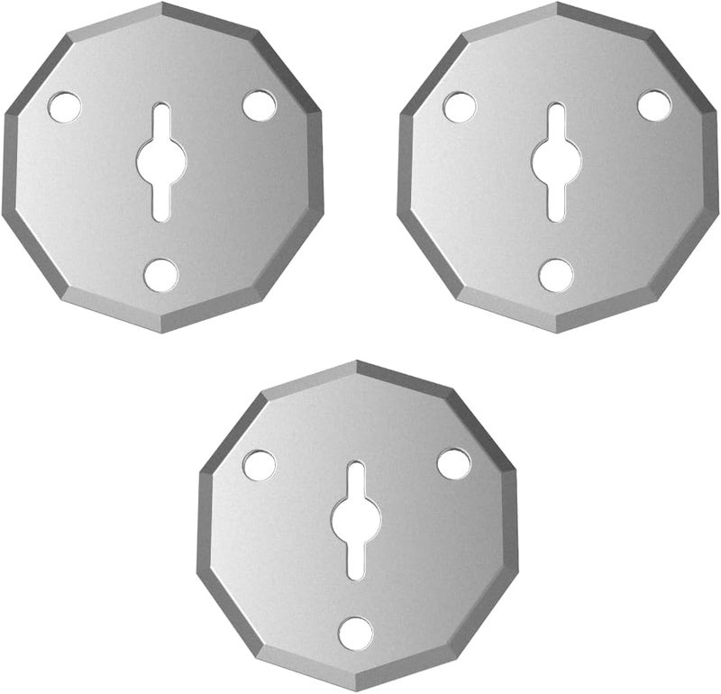 Fanttik 3PCS Replacement Rotary Blades for C8 Nano Electric Scissors, Cardboard Cutter Blade Refill for Box, Cardboard, Paper, Fabric, Leather, and Thin Plastics - Image 1